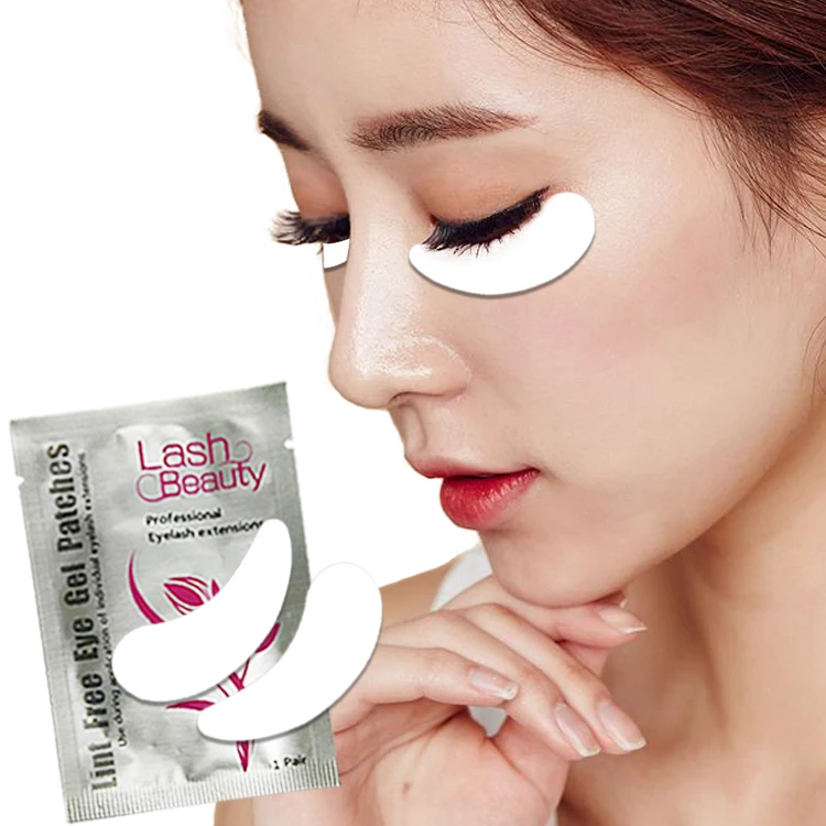 Hydrogel Water Glycerin Eye Makeup Beauty Salon Spa Lint Free Individual Eyelash Extension Under Eye Patch