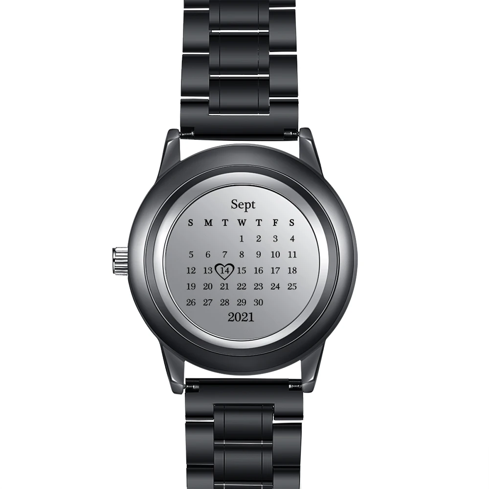 Dropship Product Custom 4 Photo Watch Stainless Steel Watches For Man Gift