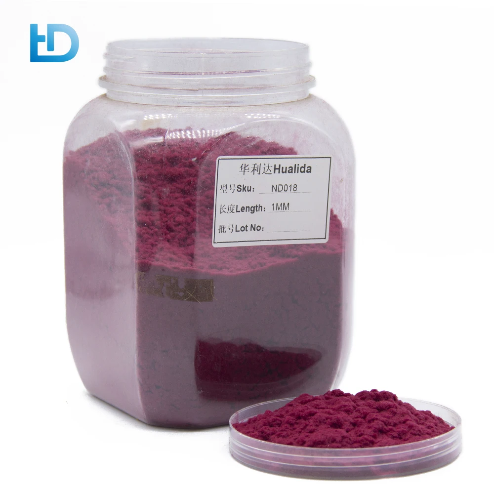 Velvet flocking powder/nylon fiber dyed with bedroom 0.6 D - 30 D for flocked fabric