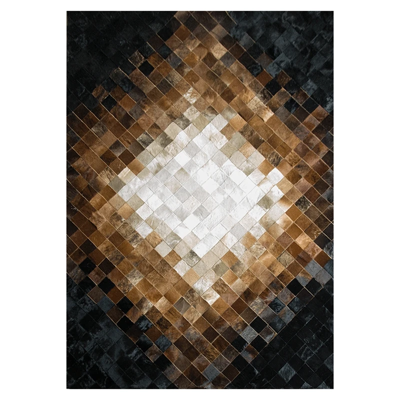 Роскошный из кусочков коровьей кожи ковер кожа ковров