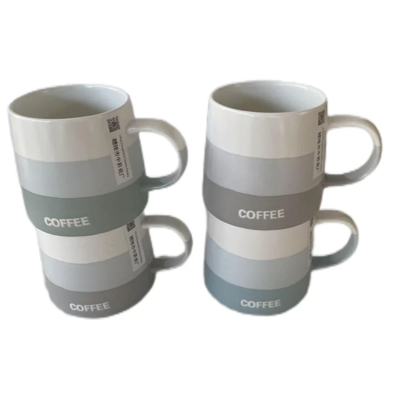 ZSC Factory wholesale supply porcelain material custom christmas mug cup ceramic