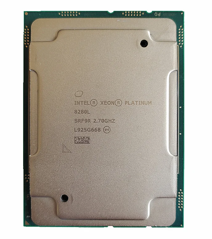 For Intel / For Intel platinum 8280l official version, main frequency 2.7g 28 core 56 thread