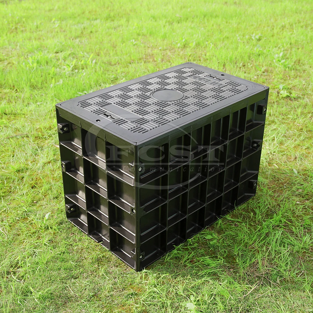 SMC Telecom люк композитная камера и подземный оптоволоконный кабель