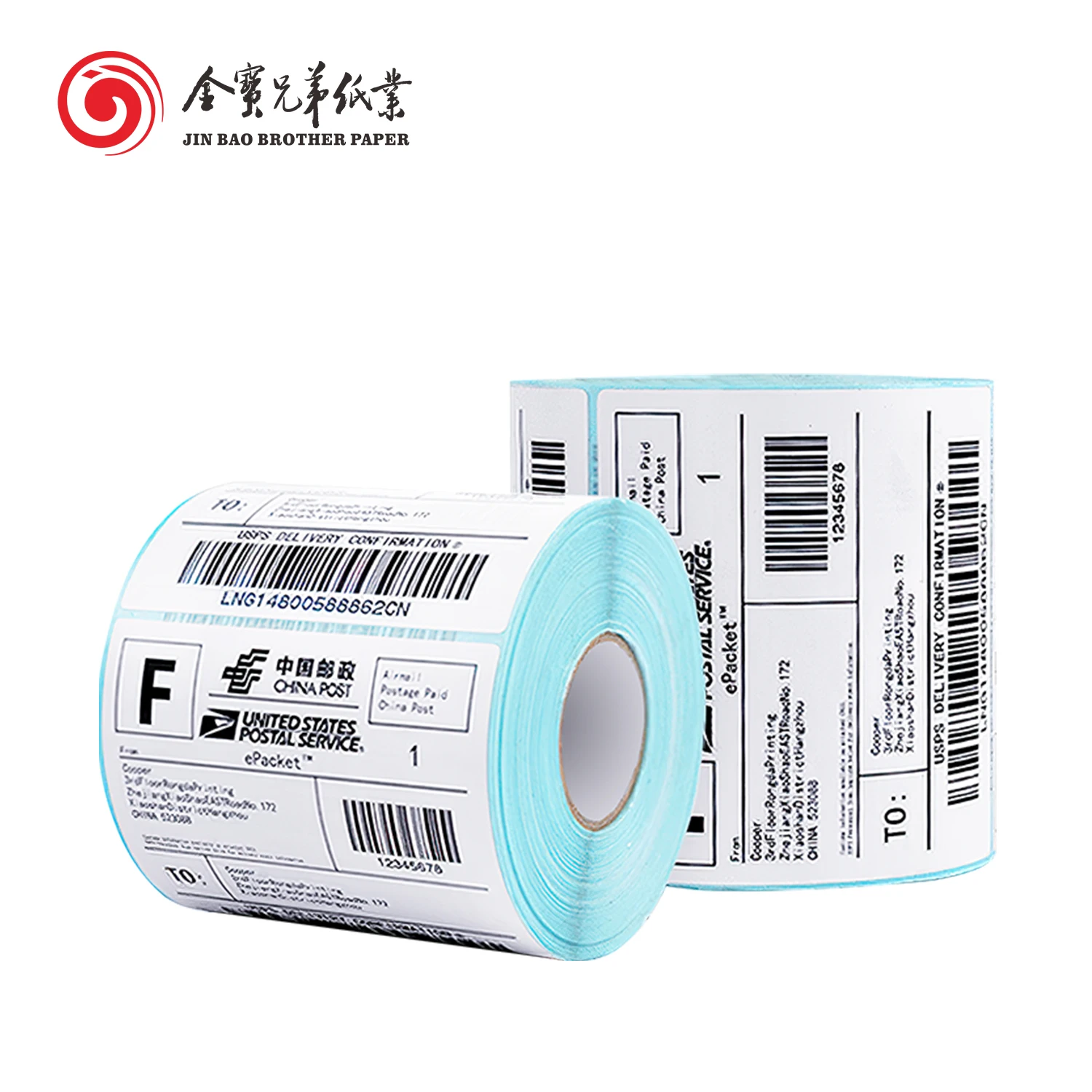 Factory Wholesale 4*6 Labels Thermal Sticker A6 Paper Shipping 4x6 Direct Thermal Label Roll
