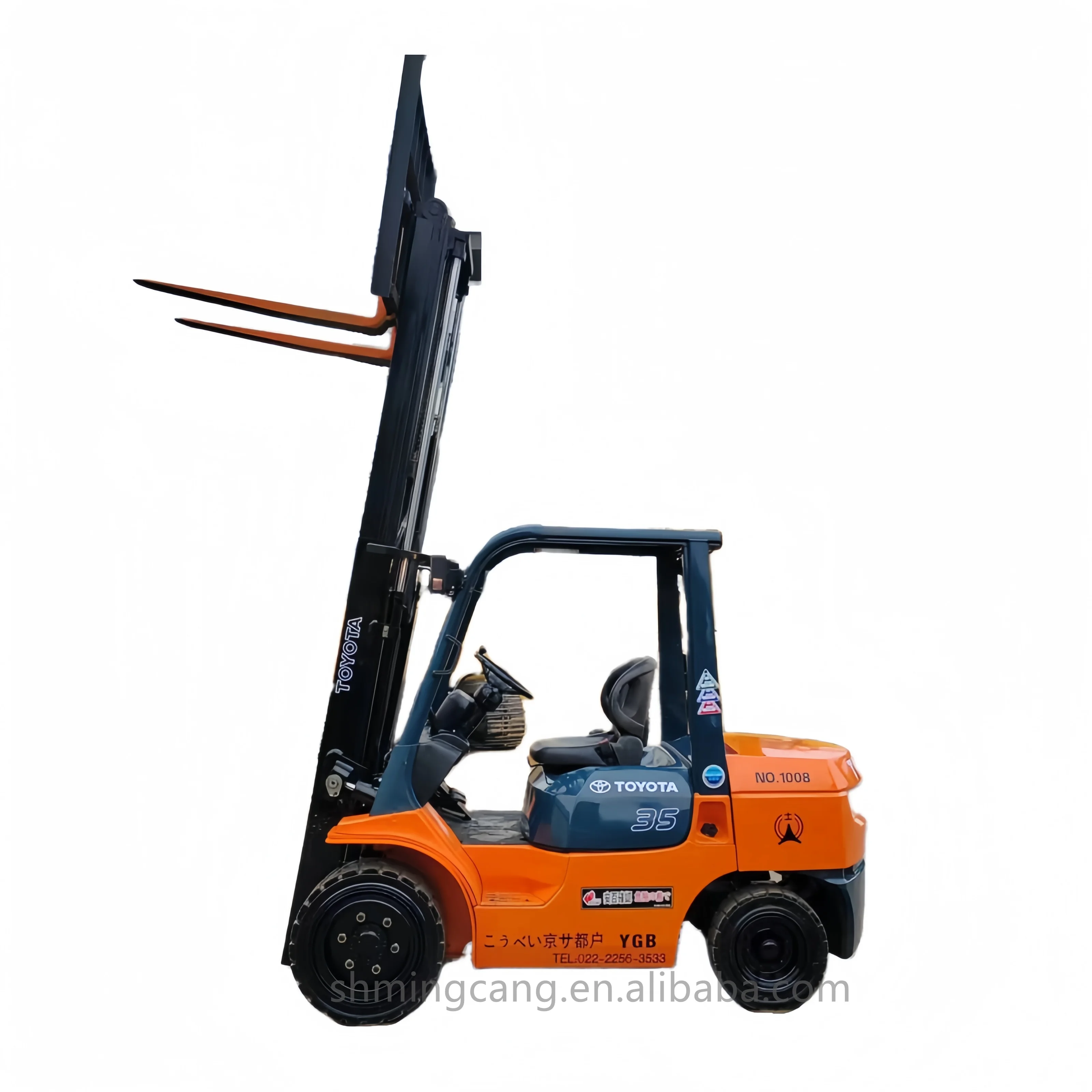 TOYOTA 3T 3.5T 8fd30 used 3t diesel forklift 7fd35 8fd30 7fd30 3.5tons toyota forklifts