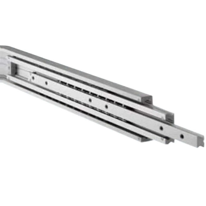 AL2780PT ball bearing slides Long Heavy Duty Drawer Slides two way travel drawer slide  Stainless steel furniture hardware