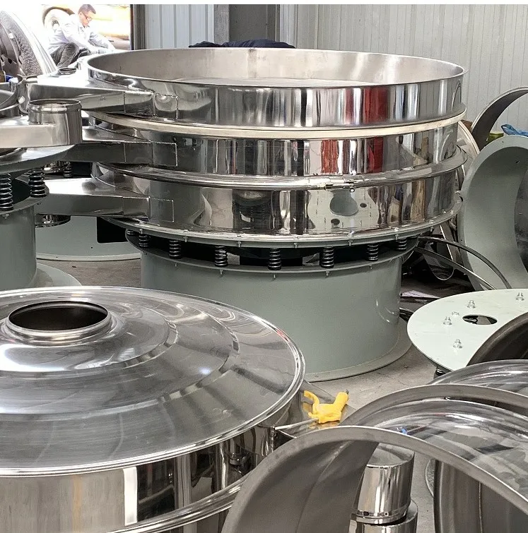 
Hot sale vibrating rotating sieve 