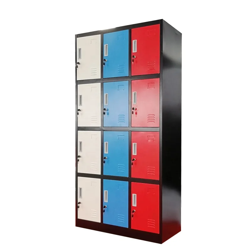 Secure and private school gym mall Cold rolled steel metal steel cabinet locker