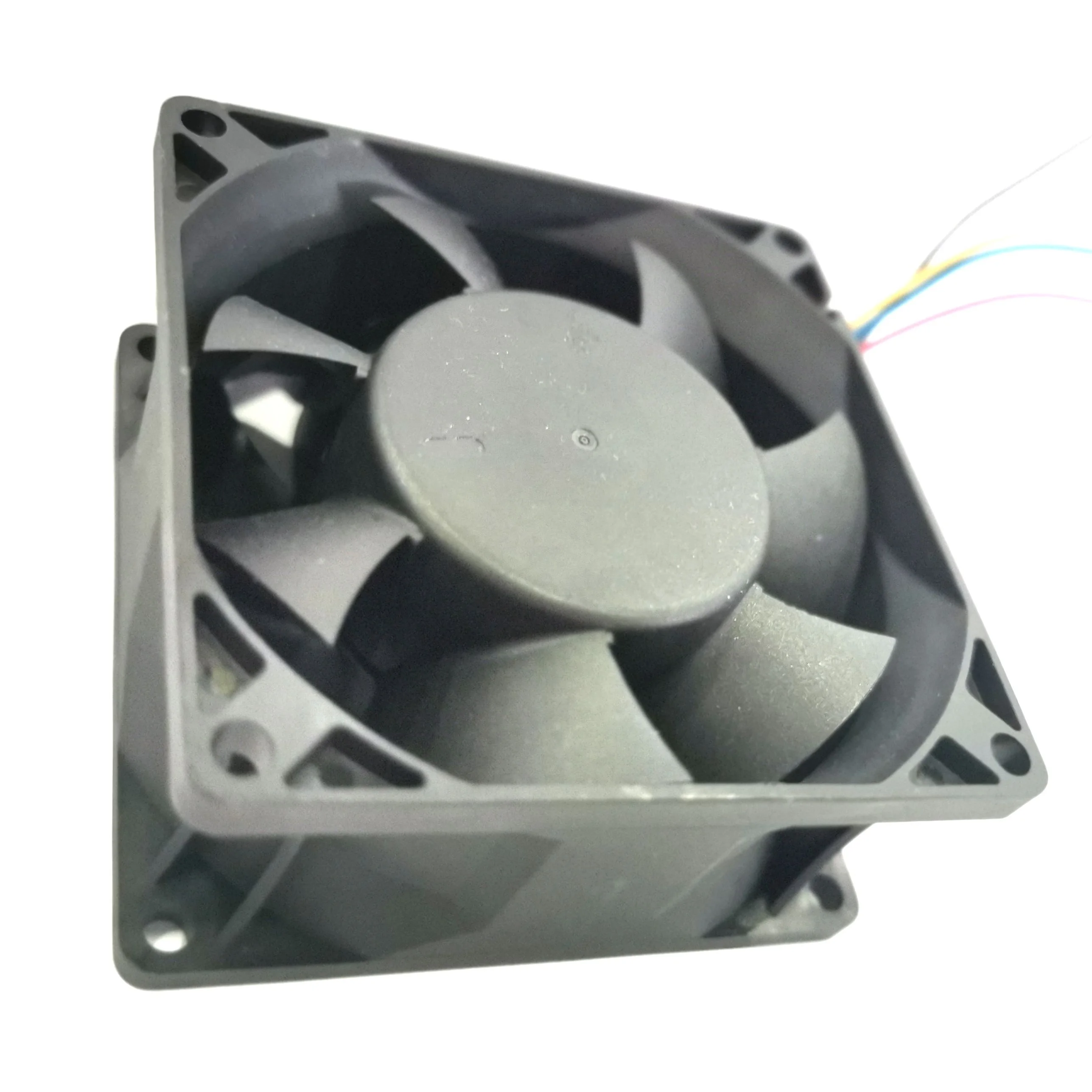 YCCFAN Plastic PBT Fans DC 12v 24v High CFM 80x80x38mm 8038 Ventilation Fan