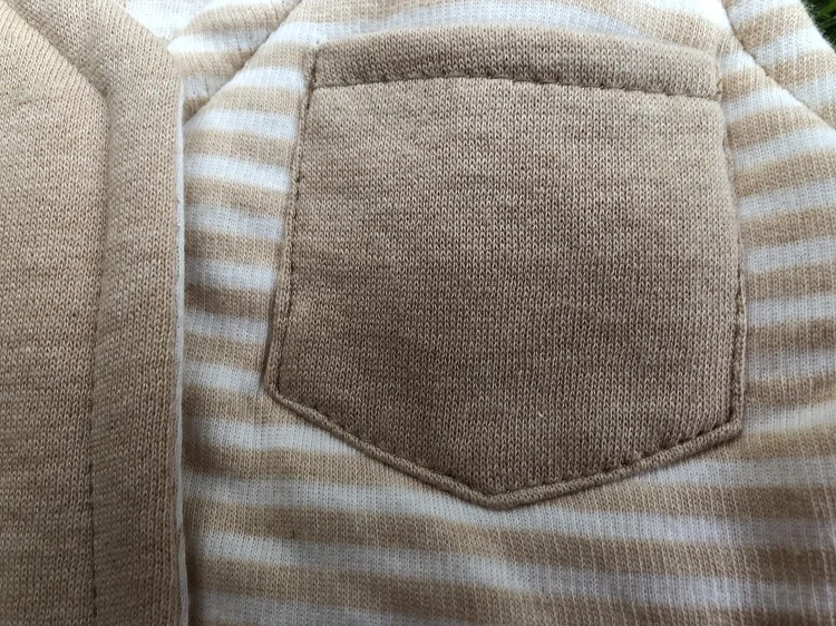 
China Manufacturer Popular Soft Cute Striped New Born Baby Vest For Newborn 