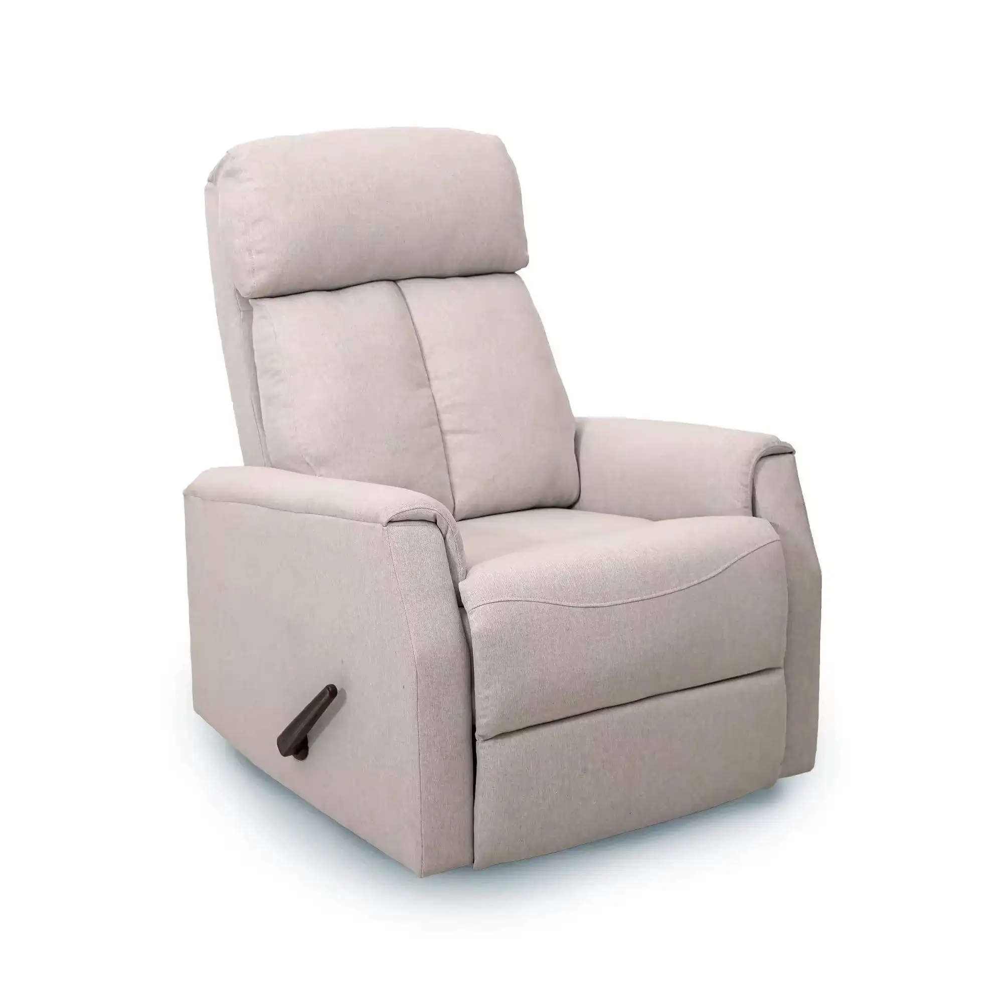 Wholesale Heavy Duty Low Back Fabric Manual One Seat Single Sofa Chair Rocking Recliner Chair