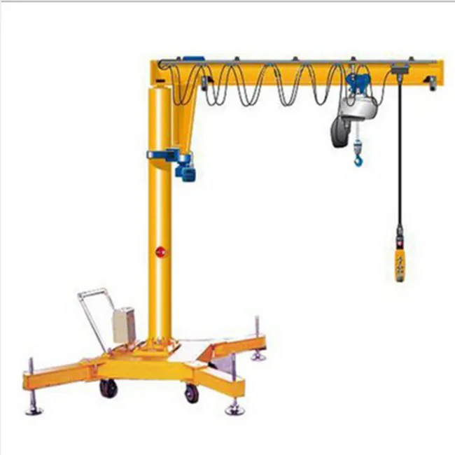 Floor-standing fixed column vacuum lifting jib crane for used for laser machine loading and lifting jib crane lifting equipment