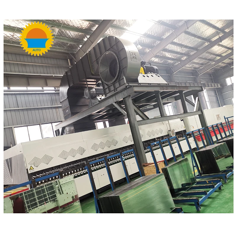 Hot sales AOTU factory flat and bending glass tempering furnace machine