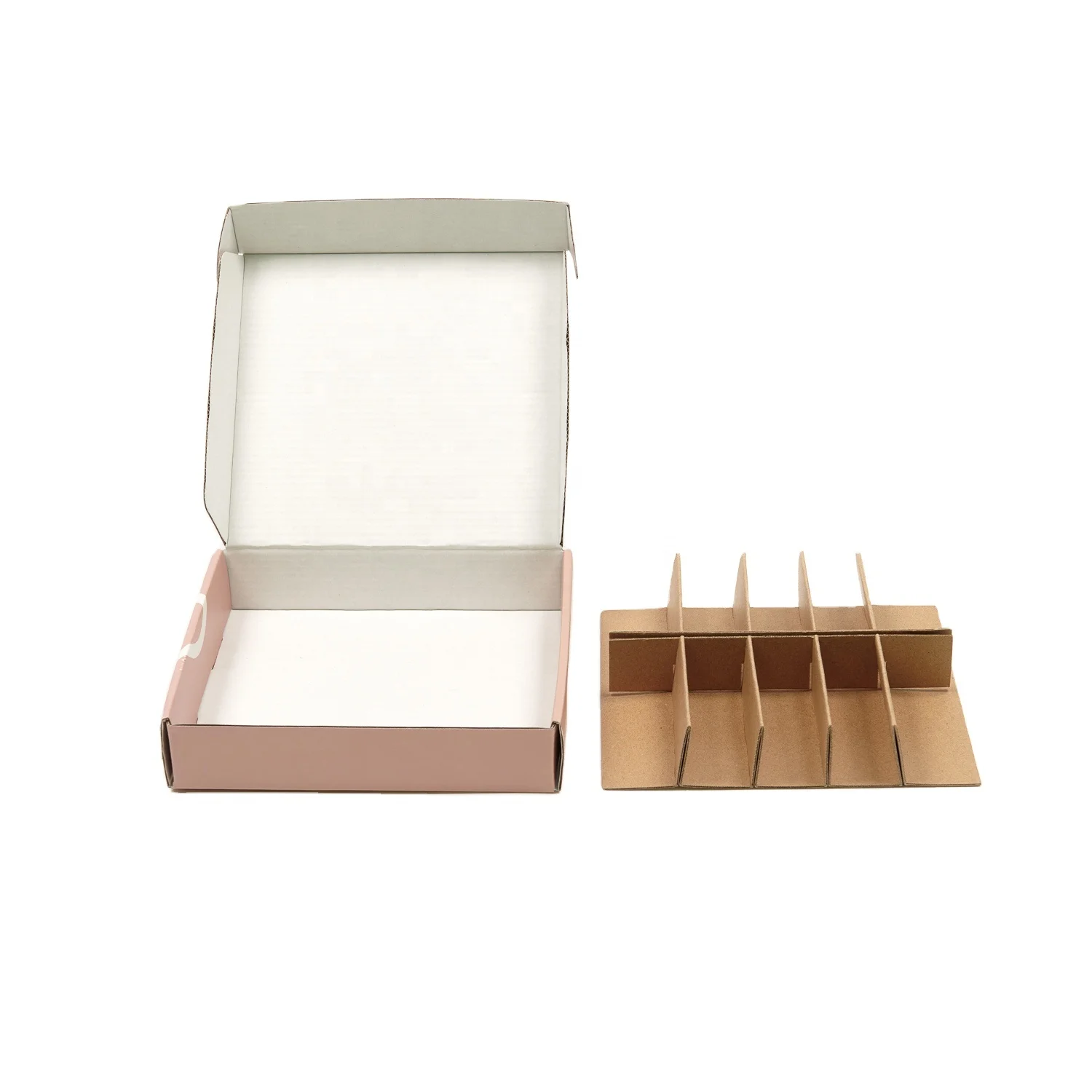 Wholesale Free Design Safe Material Kraft Paper Corrugate Shipping Mailer Food Packaging Cookie Box