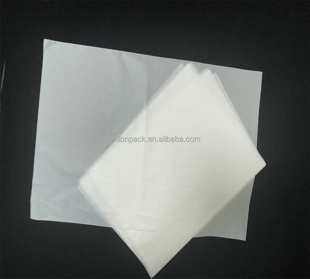 Eco-Friendly 100% CPE Material Plastic Carry Bag with Open Flat Factory Direct for Clothing & Garbage Packaging Bag