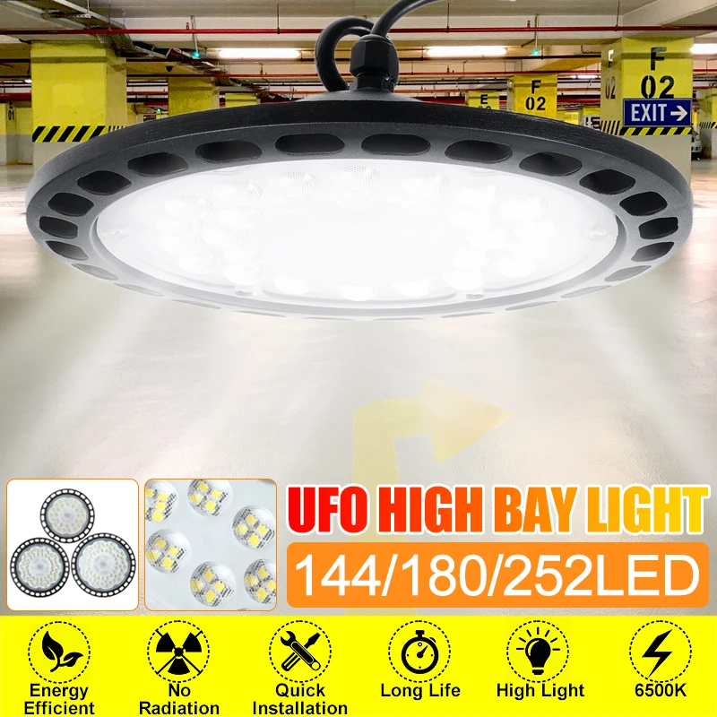 SHENZHEN Industrial Hot Selling Ip65 UFO 400W 347 Volts Led Linear High Bay Light For Shopping Mall