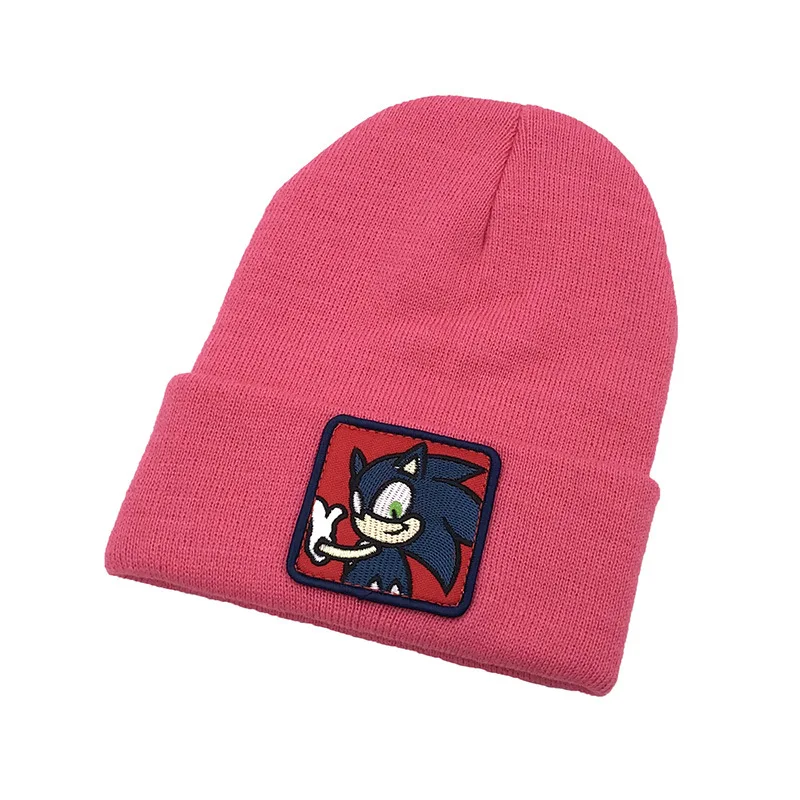 Cuffed Plain Skull Knit Hat Cap Unisex Knit Winter Hat Knitted Beanie for Men and Women