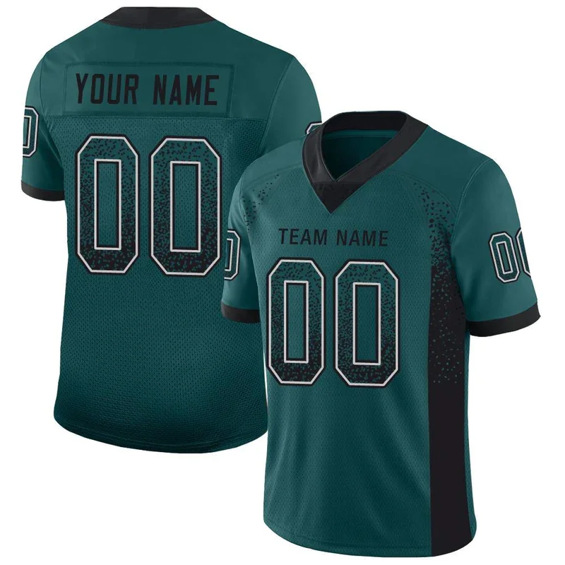 Custom Light Weight Italy American Football Uniform Full Sublimation Classic 5xl Football Jersey