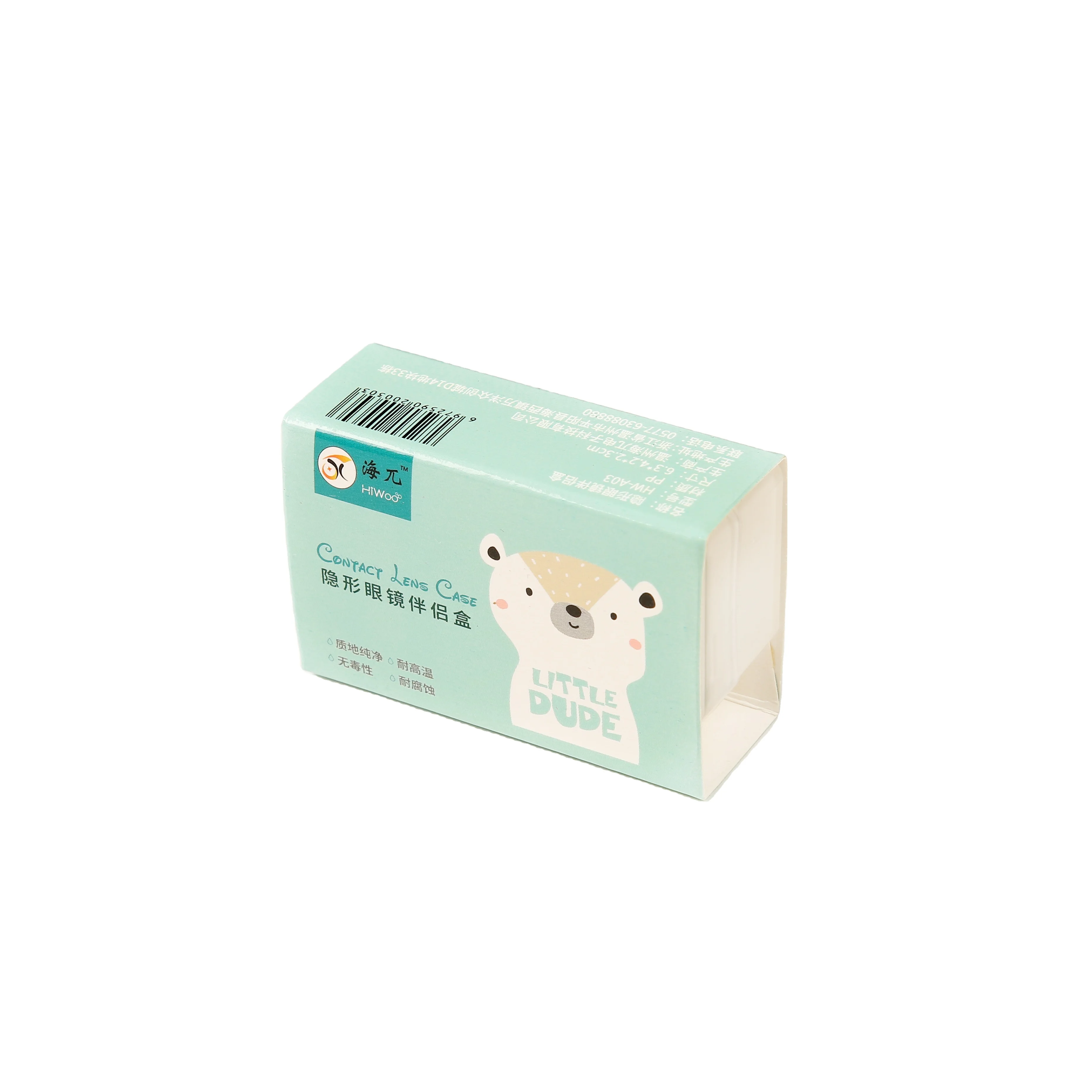 
Customizable Multi Packaging Case ABS Animal Colored Eye Contact Lenses Boxes Display Lens Case 