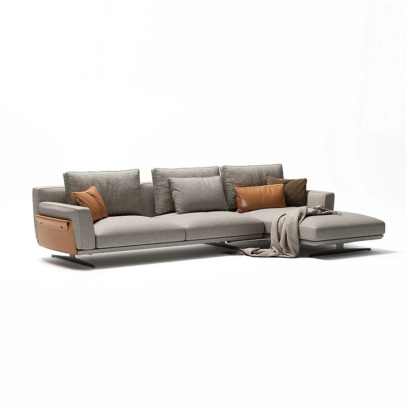 Modern living room furniture set color OEM velvet fabric modular sofa design style sectional  leather sofas set furniture design