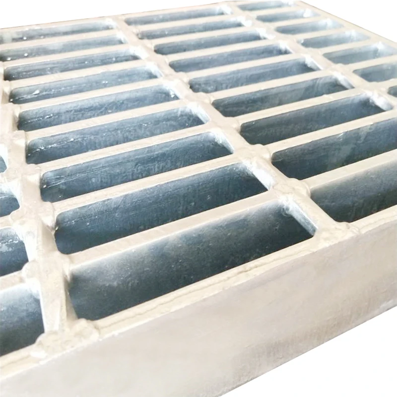Outdoor Sideway Gutter Construction Steel Grating Stair Galvanized Building Floor Steel Galvan Grate Grill Platform