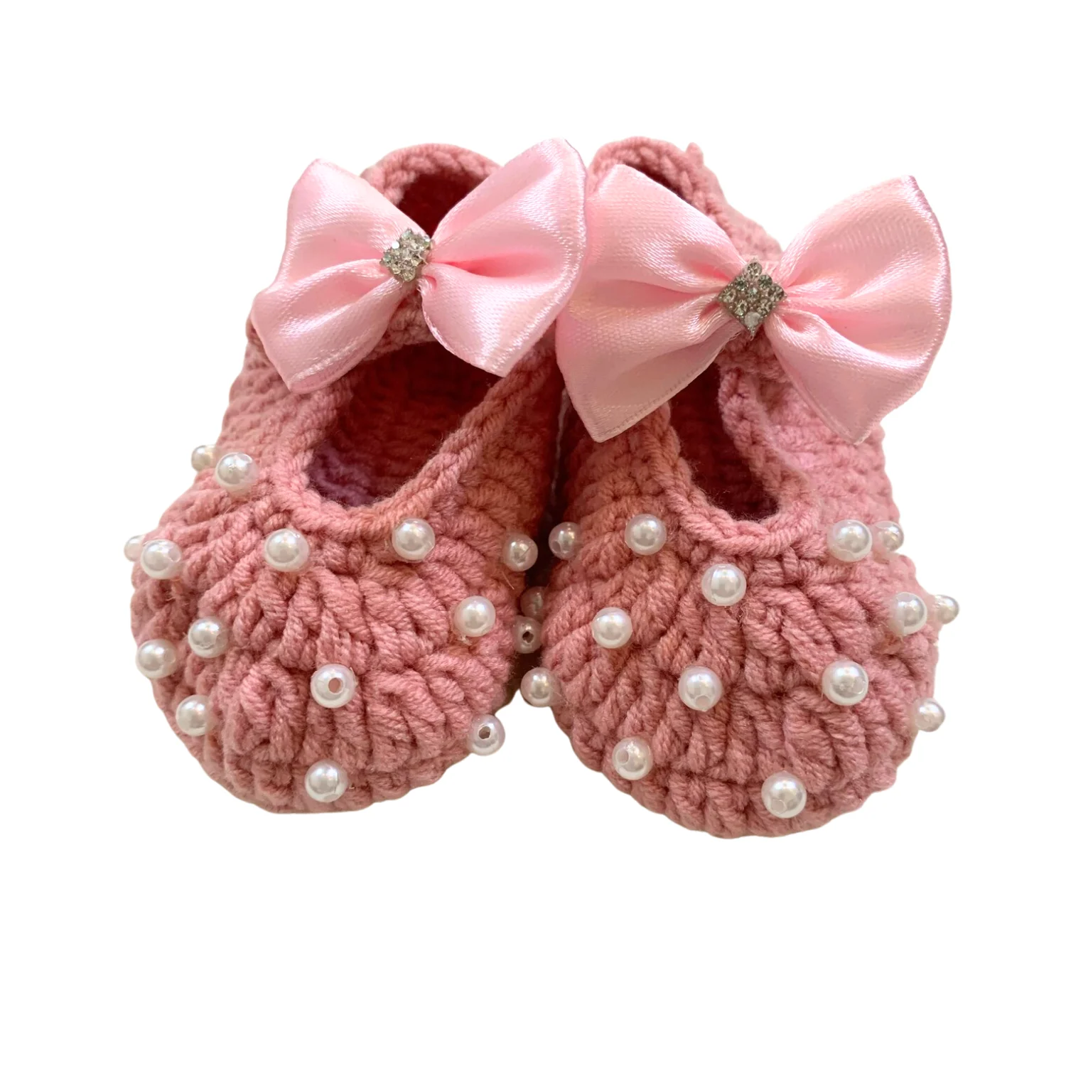 Hot New Christmas 2023 Hot Selling Baby Shoes For Newborn Girl Kids Comfortable Cotton Walking Crochet From Vietnam Manufacturer