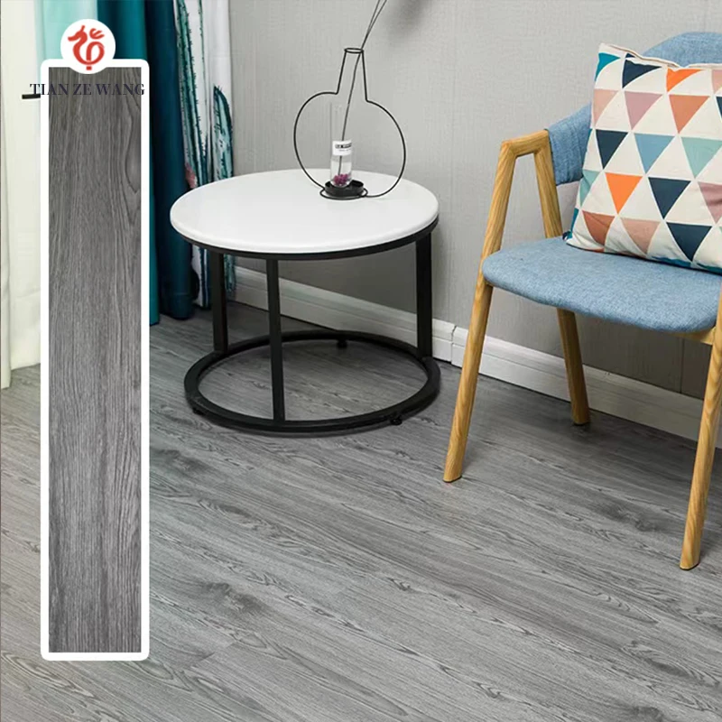 Low Price Waterproof Dryback PVC Herringbone LVT Self Adhesive Vinyl Tiles/ Glue Down Flooring