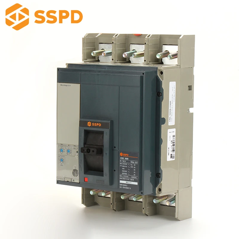  SSPD ручной CNS1600 переменного тока 3-полюсный автоматический выключатель в формованном корпусе NS/ NSE /NSX/