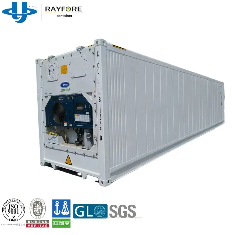 Reefer Container 40 Ft High Cube Reefer Shipping Cold Room Container