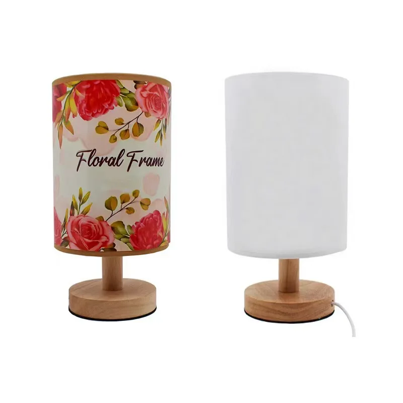 AQM 2024 New Table Lamp DIY Heat Transfer Printing Bedside Lamps with Printing Film