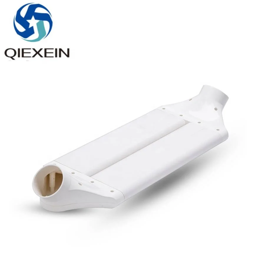 HVAC Connecting Air Outlet Rectangular Tube Ducting Plastic Air Lintel Flat Pipe Duct Connector