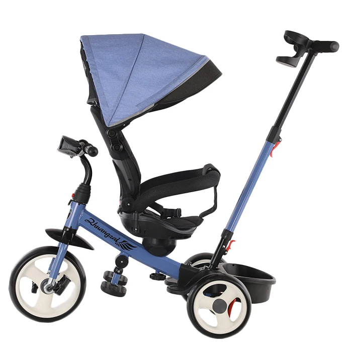
Three Wheels Bike Tricycle Children Tricycle with 360 Degree Rotating Freely Seat 