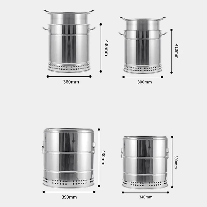 Hanging BBQ Grill Machine Skewers Charcoal BBQ Grill Oven for Outdoors Camping Picnic and Indoor Party Cooking