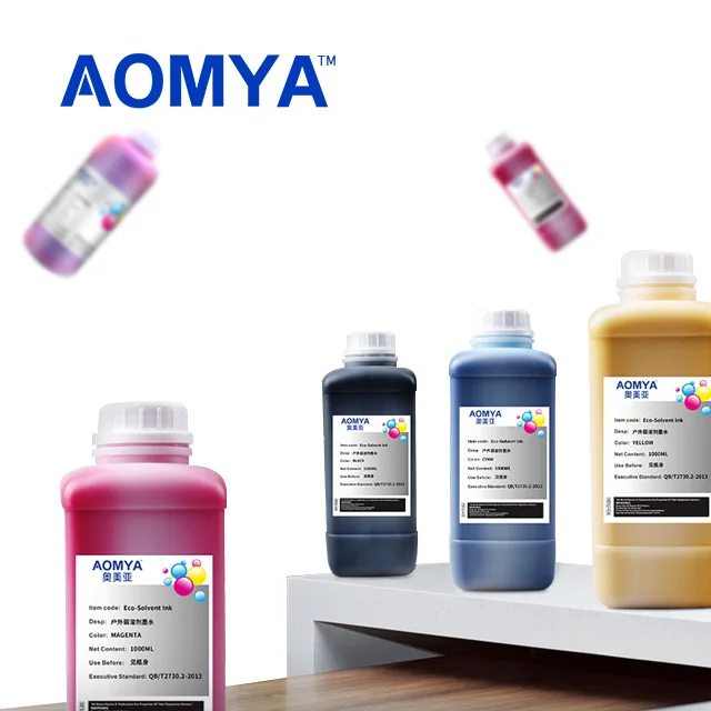 Factory whole sale Aomya Eco-solvent ink with best price