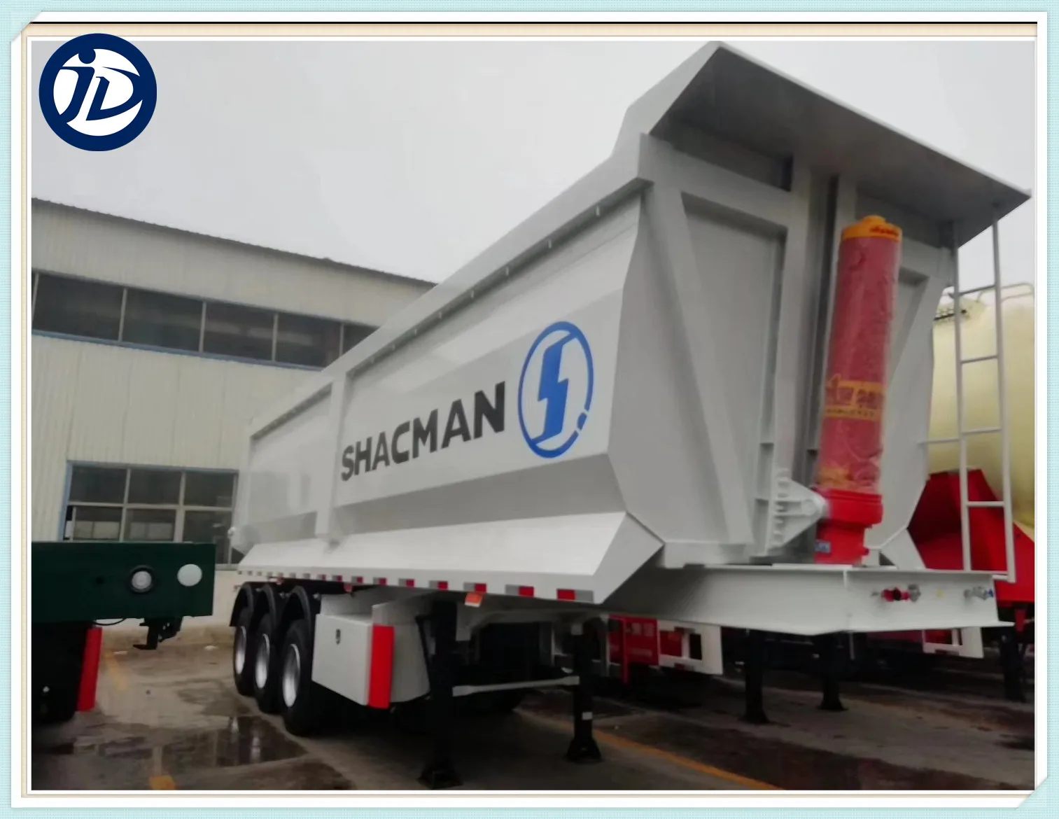 New  Customization 25 Tons 100 Tons Dump Tipper Trailer Tipping Truck Semi Trailer