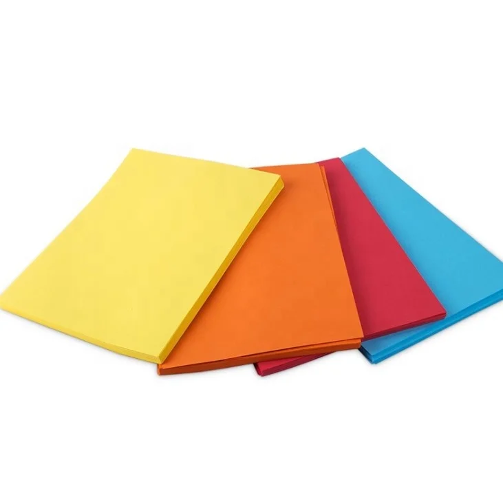 Флуоресцентная бумага A4 100x210 мм, 75 г/м2, 70 г/м2, 297 в упаковке, неоновая цветная бумага