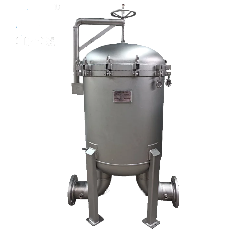 Cheap price palm oil filtration machines bag filter housing