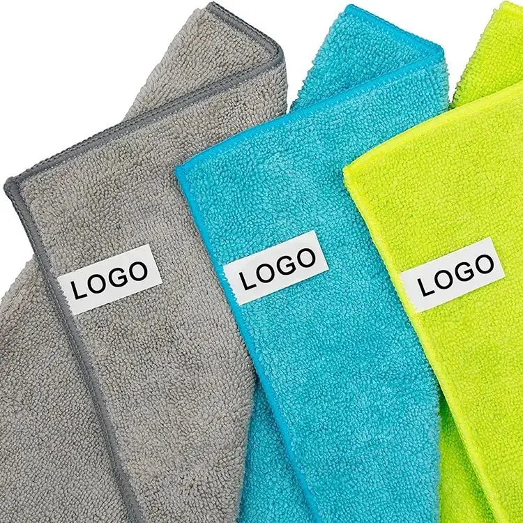 Customizable Microfiber Household Cleaning Towel Premium Microfiber Cloth for Effective Cleaning