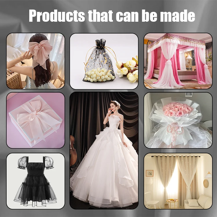 2022 Custom embroidered  burnout organza lace fabric 100% polyester floral digital prints organza fabric