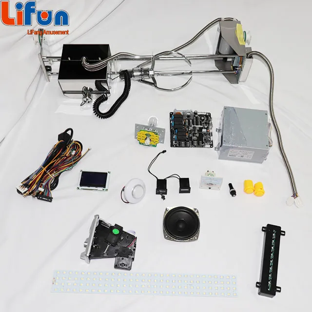 Factory Wholesale 53 cm claw machine kit Full Set Arcade Prize Grabber Toy Crane Machine Kits With LCD Screen