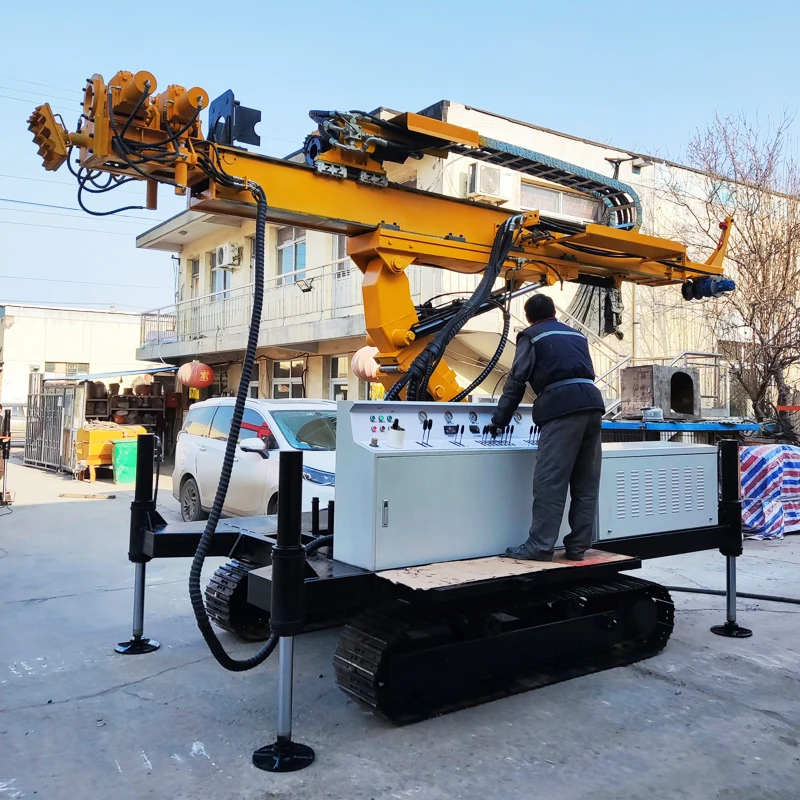 High Efficiency Hydraulic Jet Grouting Machine For Railway Highway Bridge Foundation Drill