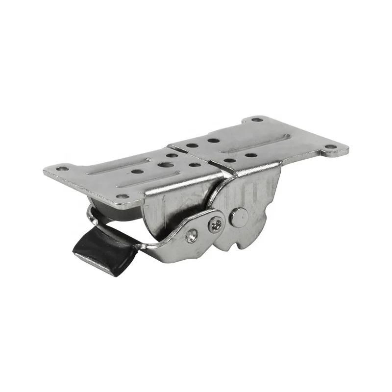 HEYRV RV Parts & Accessories 180 Flip Cold-Rolled Steel Door Hinge with Close Hardware Nylon Widened Cabinet Caravan Campers