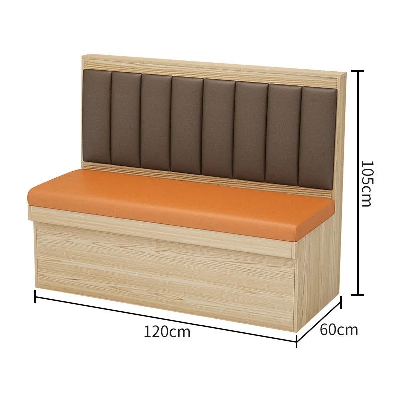 Custom Commercial Furniture Set Restaurants Bars Hotels Wood Wall Card Seat Sofa Cafe Dessert Snack Table Chair Combination Bar