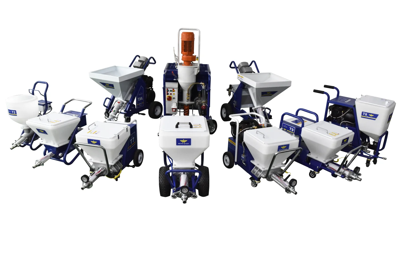 factory direct selling  Wagner plastcoat PC1030 texture mortar sprayer