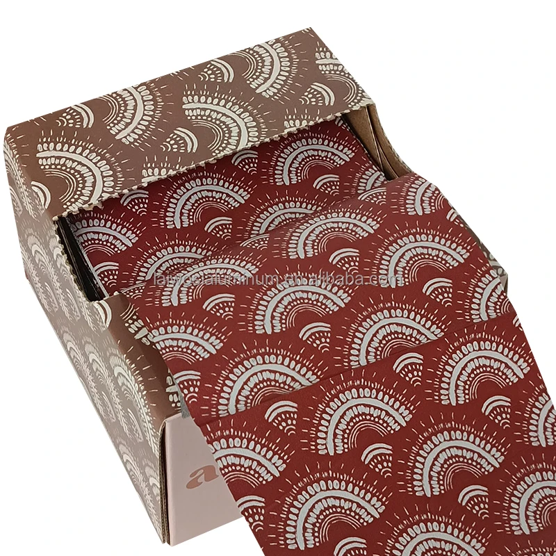 5 x 10.75 Inch Soft Embossed Pop-Up Aluminium Hair Coloring Foil 127x279mm Cute Hair Foils For Highlighting - 500 Foil Sheets