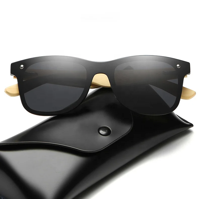 Sunbest Eyewear 107 Fashion Bambu Temple Sunglasses 2021 Bamboo Wooden Polarized Driving Shades Sun Glasses