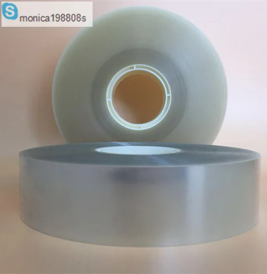 Banknote strapping tape OPP plastic banding film 40mm wide clear tape for strapping tape machine