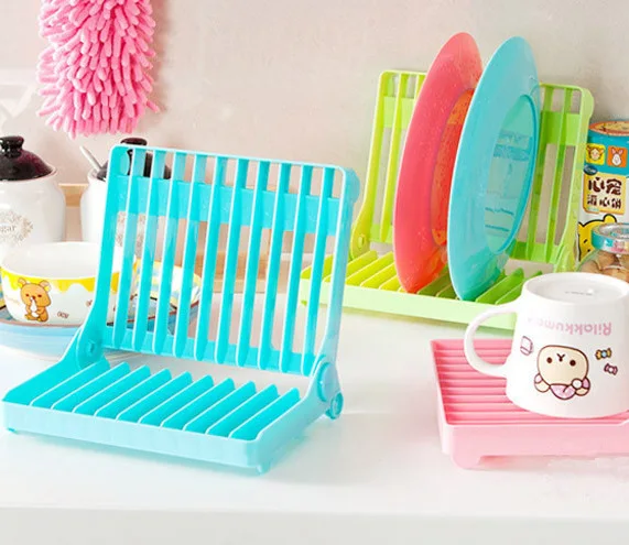 
kitchen organizer plastic Dish plate storage rack 