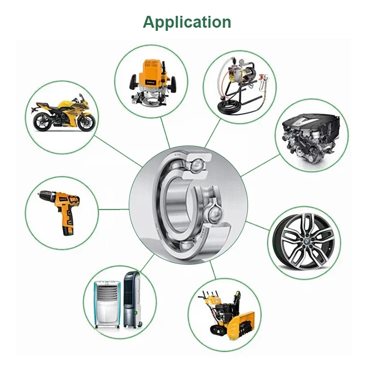 Bearing Accessories Stainless Ball Bearing Swivel Plate Deep Groove Ball Bearing 6304