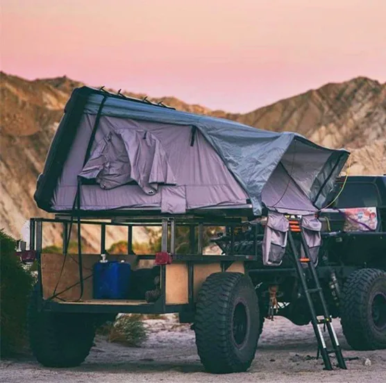Hard Top lightweight roof top tent with skyview car 4 person roof top tent suv rooftop tent